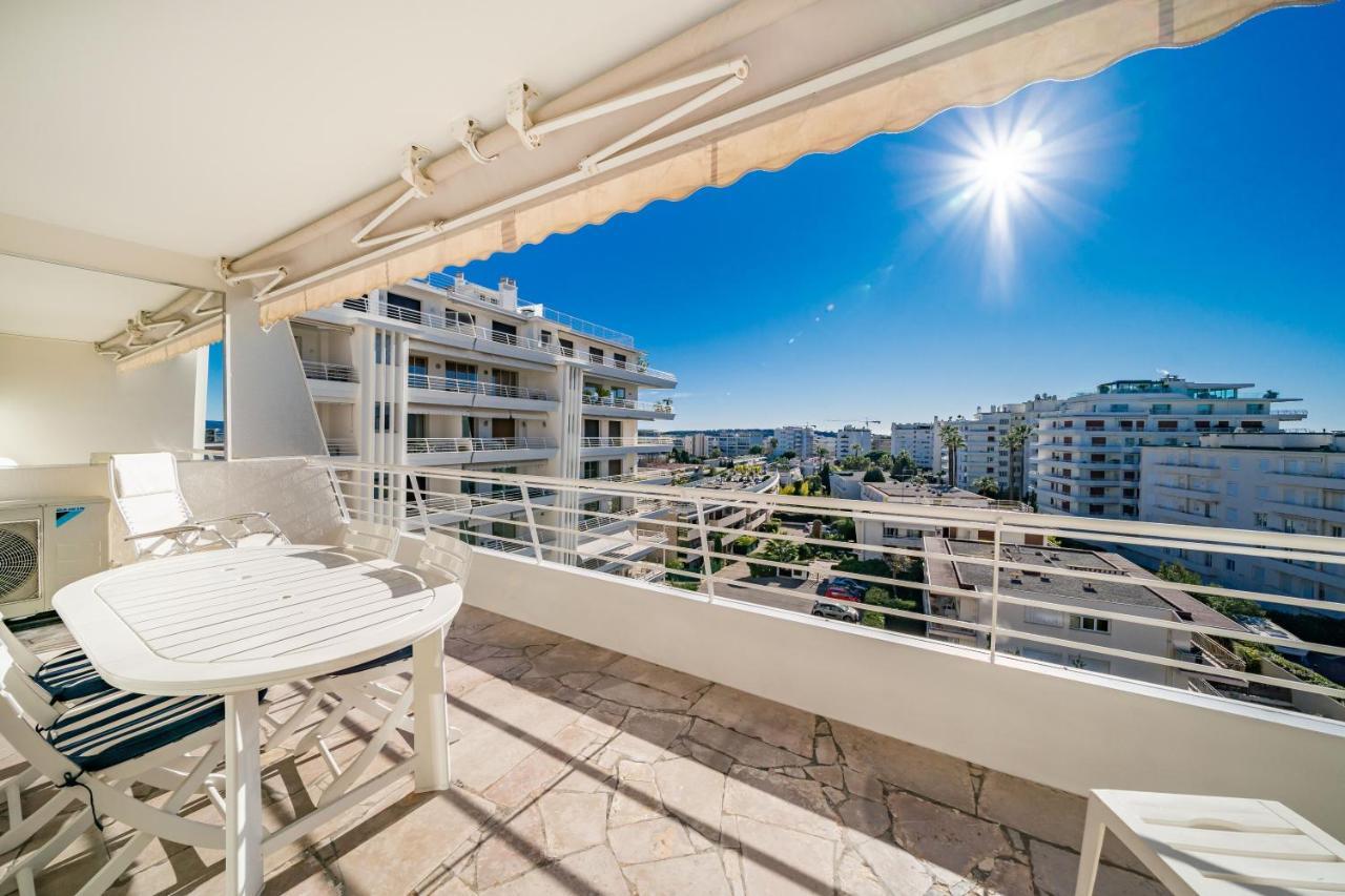 Palm Beach- Free Wifi- Parking- Sea View Apartment Cannes Exterior photo