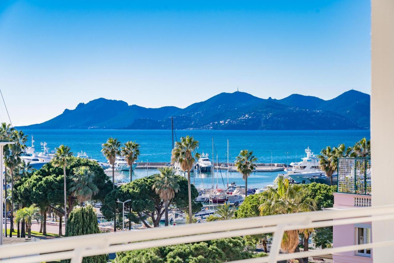 Palm Beach- Free Wifi- Parking- Sea View Apartment Cannes Exterior photo