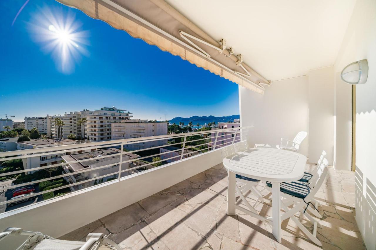 Palm Beach- Free Wifi- Parking- Sea View Apartment Cannes Exterior photo