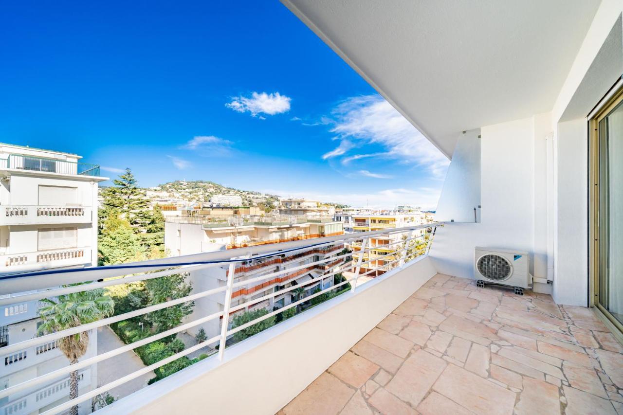 Palm Beach- Free Wifi- Parking- Sea View Apartment Cannes Exterior photo